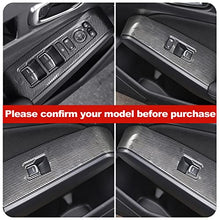 Load image into Gallery viewer, Horry ABS Engineering Plastics,Carbon Fiber Print Automobile Armrest Window Rise Lift Down Control Switch Door Lock Panel Cover Trim Inner Accessories for Honda Civie 2022 Sedan Hatchback (Black)
