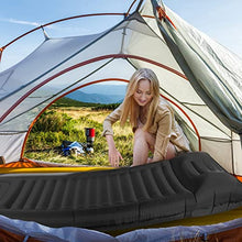 Load image into Gallery viewer, TOBTOS Self Inflating Camping Sleeping Pad with Pillow, Thick 6 Inch Ultralight Sleeping Pad with Built-in Pump, Lightweight Sleeping Mat for Camping, Backpacking, Hiking, Tent
