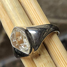 Load image into Gallery viewer, Natural Herkimer Diamond 925 Solid Sterling Silver Unisex Ring Size 7.75
