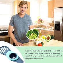 Load image into Gallery viewer, Best Avocado Slicer, 3 in 1 Avocado Slicer， Multifunctional Avocado Tool Cutte with Non Slip Grip Handle - Dishwasher Safe - Easy to Use - 2021 Upgraded Version
