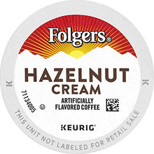Load image into Gallery viewer, Folgers Hazelnut Cream Flavored Coffee, 12 Keurig K-Cup Pods
