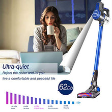 Load image into Gallery viewer, NEQUARE Cordless Vacuum Cleaner 18KPa Super Suction Pet Hair Eraser 4 in 1 Cordless Stick Vacuum Convenient&amp; Easy Empty Dirt Bin 35Min Long-Lasting Lightweight&amp; Versatile with Multiple Brush for Home

