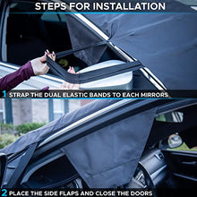 Load image into Gallery viewer, EcoNour Windshield Cover for Ice and Snow | Enhanced 600D Oxford Fabric Windshield Frost Cover for Any Weather | Water, Heat &amp; Sag-Proof Car Windshield Snow Cover | Standard (69 x 42 inches)
