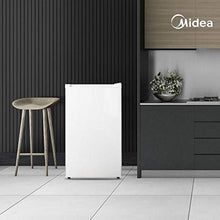 Load image into Gallery viewer, Midea WHS-109FW1 Upright Freezer, 3.0 Cubic Feet, White

