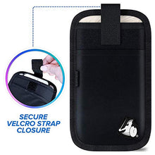 Load image into Gallery viewer, DefenderShield Universal EMF &amp; 5G Radiation Protection Pouch for Smartphones, Cell Phones and Other Electronic Devices (Medium w/Flap)
