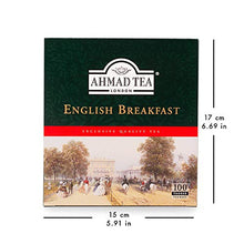 Load image into Gallery viewer, Ahmad Tea english breakfast, 100 Count
