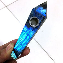 Load image into Gallery viewer, Natural Labradorite Crystal Tube
