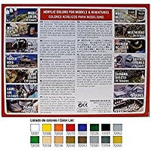 Load image into Gallery viewer, Acylicos Vallejo - 72299 - Acrylic 16 Colors for Fantasy Figures
