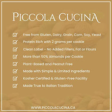 Load image into Gallery viewer, Piccola Cucina Regali Assorted Italian Almond Macaroon Cookies - 4 Pack (Almond, Lemon Lavender, Pistachio, Maple Walnut) Gluten Free, Dairy Free
