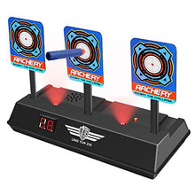 Load image into Gallery viewer, Cool Toys for Boys Age 5-13, Tesoky Nerf Gun Targets Shooting Digital target for Boys Age 5-13 Outdoor Toys Stocking Stuffers for 5-13 Year Old Boys Best Gifts Xmas Gifts for 5-13 Year Old Kids Boys
