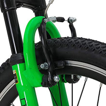 Load image into Gallery viewer, Hiland 20 Inch Kids Bike Mountain Bicycle for Ages 4 5 6 7 8 9 Years Old Boys Girls Black Green
