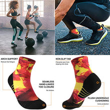 Load image into Gallery viewer, Funny Socks for Womenn,NIcool Fun Pattern Sports Hiking Athletic Novelty Colorful Socks 3 Pairs for Christmas
