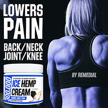 Load image into Gallery viewer, Ice Hеmp Cream for Arthritis 300,000 - Back &amp; Muscle Pain Relief – Foot &amp; Knee, Joint &amp; Neck Inflammation Therapy – Made in USA – Organic Reliever (1) (1)
