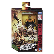 Load image into Gallery viewer, Transformers Toys Generations War for Cybertron: Kingdom Deluxe WFC-K5 Blackarachnia Action Figure - Kids Ages 8 and Up, 5.5-inch

