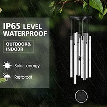 Load image into Gallery viewer, Solar Wind Chimes Outdoor Windchimes: Mobile Decor Wind Chimes Outside for Christmas Birthday Gift and Garden Patio Yard Decoration - Unique Decorative Windchimes for Mom Mother Grandma
