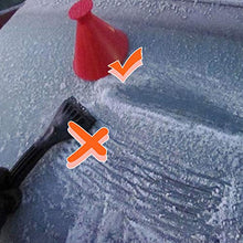 Load image into Gallery viewer, Round Ice Scraper Windshield Magic Cone-Shaped Funnel Car Windshield Snow Removal Tool (4colors-B)
