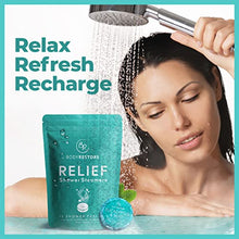 Load image into Gallery viewer, BodyRestore Shower Steamers (Pack of 15) Mother's Day Gifts for Mom - Eucalyptus &amp; Peppermint Essential Oil Scented Aromatherapy Shower Bomb, Shower Tablets - Gifts for Women and Men
