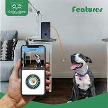 Load image into Gallery viewer, Owlet Home | Pet Camera with Treat Dispenser &amp; Tossing for Dogs/Cats, WiFi, 720P Camera, Live Video, Auto Night Vision, 2-Way Audio, Work with Alexa
