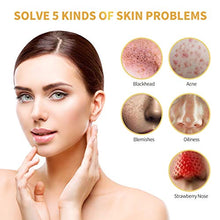 Load image into Gallery viewer, Blackhead Remover Mask, 24K Gold Peel Off Mask, Gold Facial Mask Anti-Aging, Deep Cleansing, Reduces Fine Lines＆ Wrinkles Great for All Skin, With Blackhead Remover Extractor Tools Kit &amp; Mask Brush
