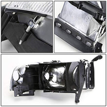 Load image into Gallery viewer, [Halogen Model] Factory Style Headlights Assembly with Corner Lamp Compatible with Dodge Ram 1500 2500 3500 (Non-Sport Models) 94-02, Passenger Right Side, Chrome Housing Clear Lens
