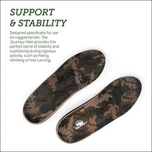 Load image into Gallery viewer, Powerstep unisex adult PowerstepÂ Journeyâ„¢ Hiker Insoles Athletic Sandal, Camo, 9-9.5 Women 7-7.5 Men US
