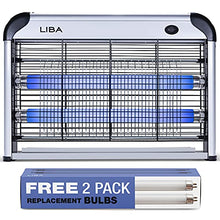 Load image into Gallery viewer, LiBa Zapper Electric Indoor House Zapper Powerful 2800V Grid - Two Extra Replacement Bulbs
