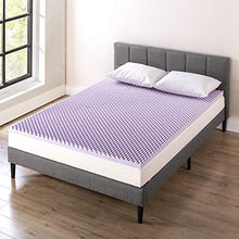 Load image into Gallery viewer, Best Price Mattress 2 Inch Egg Crate Memory Foam Mattress Topper with Soothing Lavender Infusion, CertiPUR-US Certified, Twin XL
