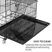 Load image into Gallery viewer, Luxury 3-Tier Kitten Cat Ferret Cage Playpen Portable Out of Big Cat Cage Cat Litter Folding Pet Cat Cage Playpen Kitten Cat Ferret Cage Portable Cat Home Fold Pet Cat Cage Playpen
