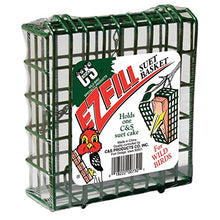 Load image into Gallery viewer, C&amp;S Wild Bird EZ Fill Suet Basket, Green
