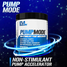 Load image into Gallery viewer, Evlution Nutrition Pump Mode Nitric Oxide Booster to Support Intense Pumps, Performance and Vascularity, 30 Servings (Unflavored)
