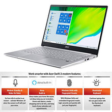 Load image into Gallery viewer, Acer Swift 3 Thin &amp; Light Laptop, 14" Full HD IPS, AMD Ryzen 7 4700U Octa-Core with Radeon Graphics, 8GB LPDDR4, 512GB NVMe SSD, Wi-Fi 6, Backlit KB, Fingerprint Reader, Alexa Built-in, SF314-42-R9YN
