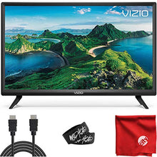 Load image into Gallery viewer, VIZIO D-Series 24-Inch Class 1080p Full HD LED Smart TV (D24F-G1) with Built-in HDMI, USB, SmartCast, Voice Control Bundle with Circuit City 6-Feet Ultra High Definition 4K HDMI Cable and Accessories
