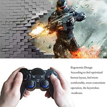 Load image into Gallery viewer, USB Wireless Gaming Controller Gamepad for PC/Laptop Computer(Windows XP/7/8/10) &amp; PS3 &amp; Android &amp; Steam - [Black] (Black)
