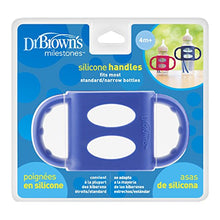 Load image into Gallery viewer, Dr. Brown's 100% Silicone Standard-Neck Baby Bottle Handle, Blue
