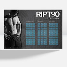 Load image into Gallery viewer, RIPT90: 90 Day 14-DVD Workout Program with 14 Exercise Videos Training Calendar
