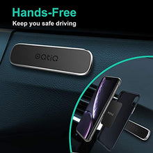 Load image into Gallery viewer, [2 Pack] Magnetic Phone Car Mount, Oqtiq Multi-Functional Phone Holder Stick On Rectangle Flat Car Dashboard Magnetic Car Mount Holder for Cell Phones and Mini Tablets iPad-Extra Strong with 8 Magnets
