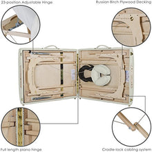 Load image into Gallery viewer, EARTHLITE Portable Massage Table Package AVALON TILT – Foldable Treatment Table with Tilt Option, Reiki Endplate, Premium Flex-Rest Face Cradle &amp; Strata Cushion, Carry Case (30”x73”)

