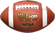 Load image into Gallery viewer, Wilson 1005 NCAA Leather Game Football
