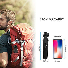Load image into Gallery viewer, Selfie Stick,40 Inch Extendable Selfie Stick Tripod and Phone Tripod Stand with Rechargeable Wireless Remote,Compatible with iPhone 11 Pro Xs X 8 7 6 Plus,Samsung Galaxy S8 S9 S10,Gopro,Camera
