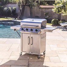 Load image into Gallery viewer, Char-Broil 463375919 Performance Stainless Steel 4-Burner Cabinet Style Liquid Propane Gas Grill
