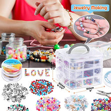 Load image into Gallery viewer, Jewelry Making Supplies, Shynek 2035Pcs Jewelry Making Kit with Jewelry Making Tools, Findings, Charms, Beads for Jewelry Necklace Earring Bracelet Making for Adults
