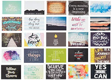 Load image into Gallery viewer, Inspirational &amp; Motivational Mini Color Note Cards flat 2.5 x 3.5 set of 50

