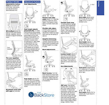 Load image into Gallery viewer, Steelcase Gesture Office Desk Chair with Headrest in Elmosoft Genuine Saddle L147 Leather Plus Lumbar Support Low Platinum Metallic Frame with Seagull Seat/Back Merle Arms (Light/Light)
