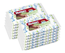 Load image into Gallery viewer, Huggies Bundle - 12 Pack of Natural Care Unscented Baby Travel Wipes 16ct. Each
