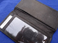 Load image into Gallery viewer, Genuine Leather Farohar Checkbook Cover Farvahar Wallet Iranian Persian Gift Iran
