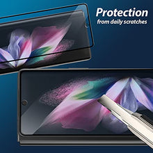 Load image into Gallery viewer, Whitestone Dome EZ Galaxy Z Fold 3 Glass Screen Protector [Dome Glass EZ] Full Coverage Tempered Glass Shield [Easy Install] by Whitestone for Samsung Galaxy Z Fold 3 - Two Pack
