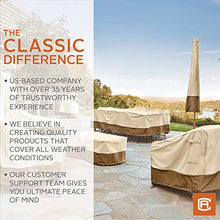 Load image into Gallery viewer, Classic Accessories Veranda Water-Resistant 34 Inch Round Stand-Up Patio Heater Cover
