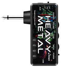 Load image into Gallery viewer, Donner Guitar Headphone AMP Heavy Metal Pocket FX Chorus Rechargeable Mini Practice Amplifier

