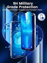 Load image into Gallery viewer, 【Military-Grade Shatterproof Glass Screen Protector】Fit for iPhone 13 and iPhone 13 Pro Tempered Glass Screen Protector [Full Coverage] [Ultra Clear]for iPhone 13/Pro 6.1 inch -(2 Pack)
