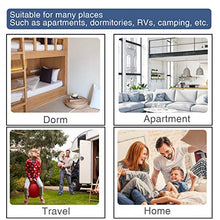 Load image into Gallery viewer, Portable Washing Machine, KUPPET 16.5lbs Compact Twin Tub Wash&amp;Spin Combo for Apartment, Dorms, RVs, Camping and More, White&amp;Brown

